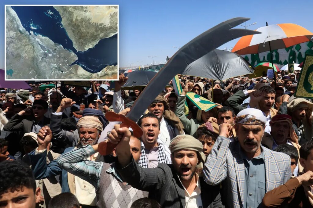 Iranian-backed Houthi rebels vow to block Israeli ships sailing in Red Sea