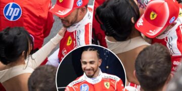 Lewis Hamilton finally breaks silence on Kim Kardashian romance after Monaco Grand Prix PDA