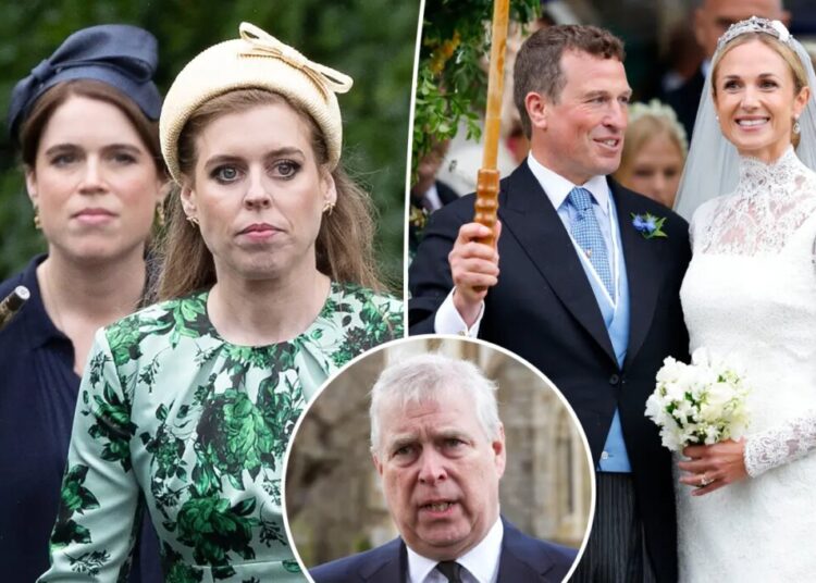 Why Princesses Eugenie, Beatrice aren’t in the clear with the royal family despite attending cousin’s wedding