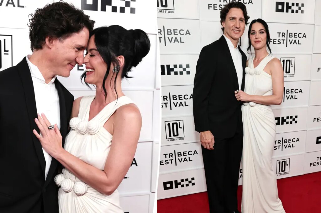 Katy Perry and Justin Trudeau make their relationship red-carpet official