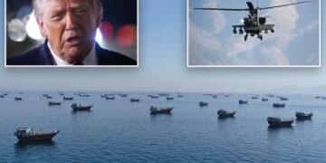 Crew members rescued after US Army Apache helicopter crashes over Strait of Hormuz
