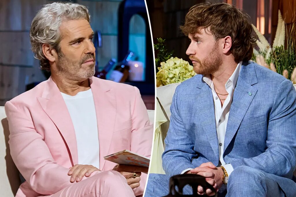 Andy Cohen calls out emotionless West Wilson for being on ‘a bunch of beta blockers’ during ‘Summer House’ reunion