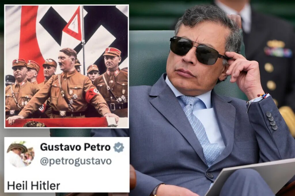 Two dozen Latino lawmakers come together to slam Colombian President Gustavo Petro’s ‘Heil Hitler’ tweet