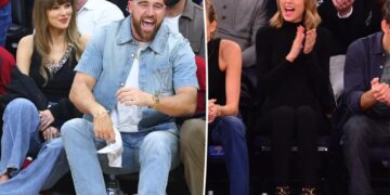 Taylor Swift celebrates epic Knicks win during Game 4 of NBA Finals