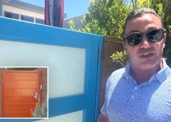 World’s pettiest fight breaks out on wealthy Palm Springs street as homeowner fights back