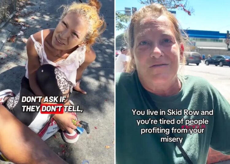 New Skid Row footage shows homeless making stunning claims about voter registration