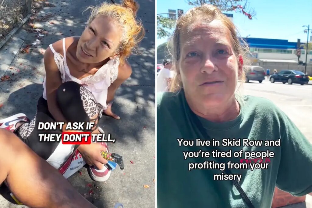 New Skid Row footage shows homeless making stunning claims about voter registration