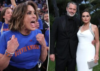 Mariska Hargitay says Knicks comeback win beats out wedding to Peter Hermann as ‘greatest night of my life’