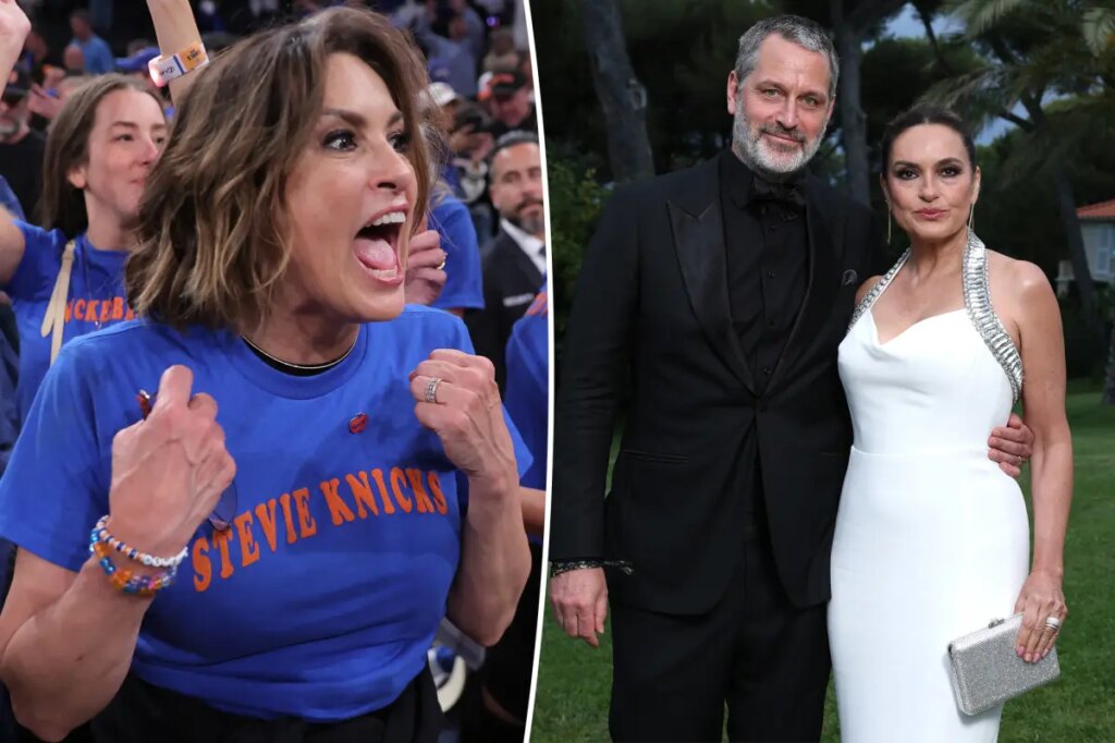 Mariska Hargitay says Knicks comeback win beats out wedding to Peter Hermann as ‘greatest night of my life’