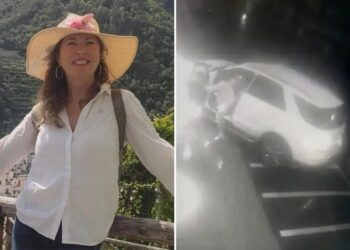 Italian socialite sentenced for repeatedly running down bag thief with her Mercedes SUV