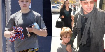 Angelina Jolie and Brad Pitt’s son Knox drops dad’s last name from diploma weeks ahead of 18th birthday