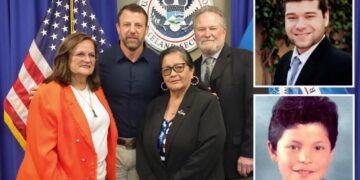 US Homeland Security boss Markwayne Mullin holds emotional meeting with families of loved ones murdered by illegal immigrants