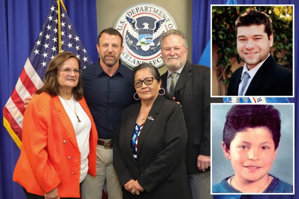 US Homeland Security boss Markwayne Mullin holds emotional meeting with families of loved ones murdered by illegal immigrants