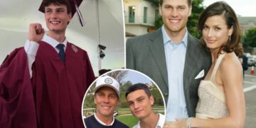 Tom Brady reunites with ex Bridget Moynahan as son Jack, 18, graduates high school