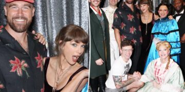 Taylor Swift and Travis Kelce enjoy Broadway date night as wedding watch intensifies