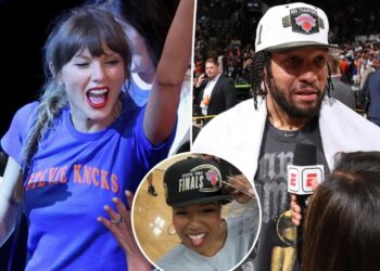 Jalen Brunson defends Knicks analyst after she slammed Taylor Swift in hot mic moment