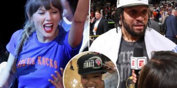 Jalen Brunson defends Knicks analyst after she slammed Taylor Swift in hot mic moment