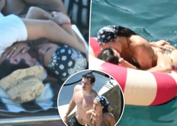 Newlyweds Dua Lipa and Callum Turner get handsy on romantic honeymoon in Italy