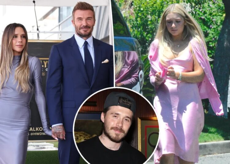 Beckham family hits back at claims Harper’s visit to Brooklyn’s house was staged: report