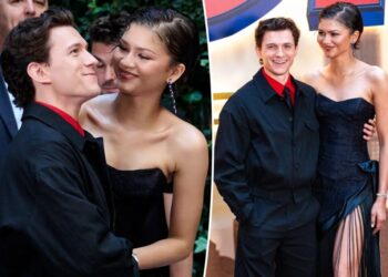 Zendaya and Tom Holland make first red carpet appearance together since marriage speculation