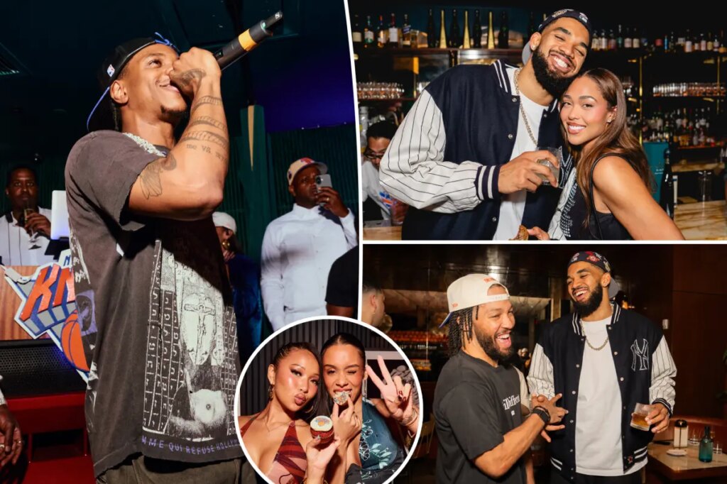 Inside New York Knicks’ victory party at private club: Celebrity performer, caviar service and more