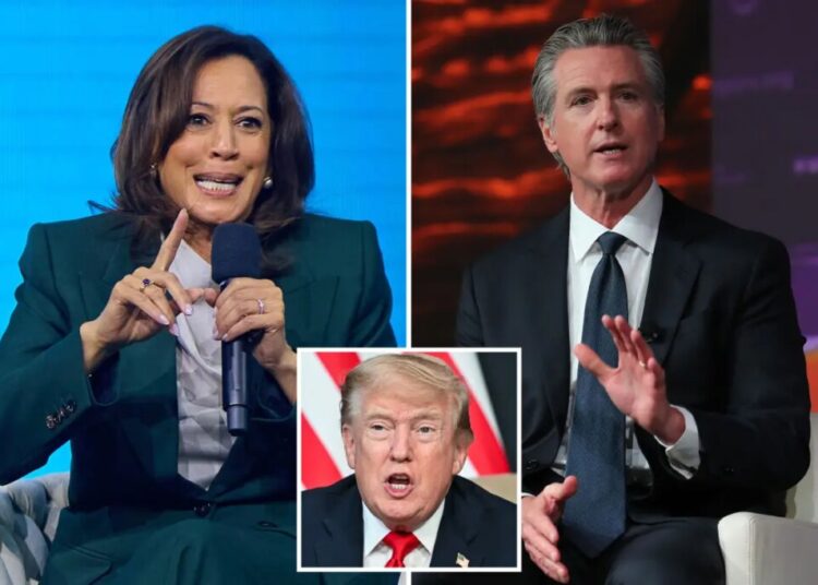 Kamala Harris gives two-word reaction to DOJ probe of 2028 rival Gavin Newsom