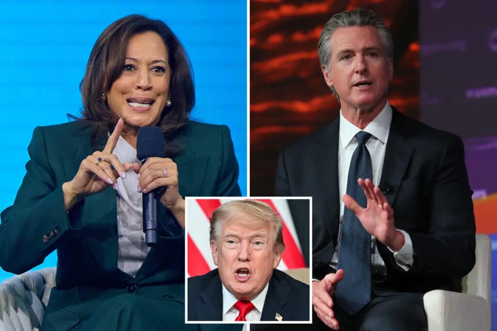 Kamala Harris gives two-word reaction to DOJ probe of 2028 rival Gavin Newsom