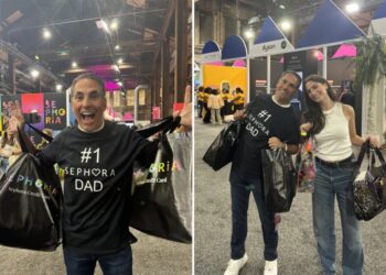 NJ father known as ‘Sephora Dad’ goes viral for being an unlikely beauty influencer