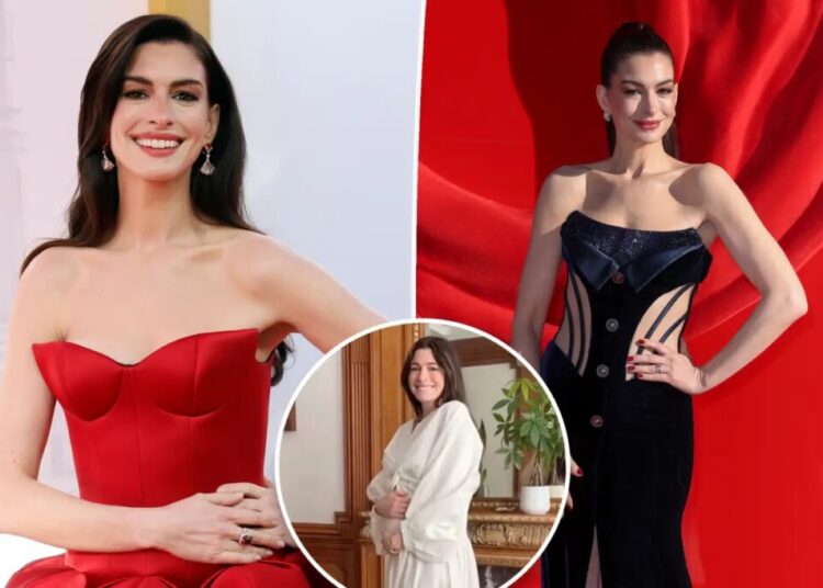 How Anne Hathaway hid pregnancy during ‘Devil Wears Prada 2’ press tour