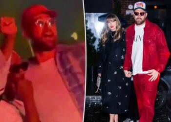 Travis Kelce spotted at LA concert with friends as Taylor Swift wedding speculation continues