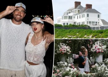 Black SUV seen leaving Taylor Swift’s Rhode Island home amid potential bachelorette bash