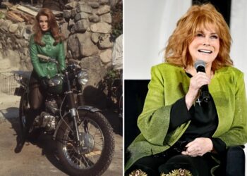 Ann-Margret still chasing speed at 85, says she’s never once been scared on a bike