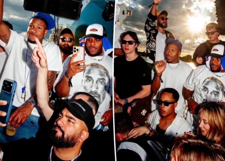 Knicks players continue the celebration at Montauk hotspot the Surf Lodge