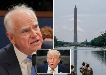 Tim Walz’s jab at Trump over Reflecting Pool draws fraud scandal backlash: ‘Sit this one out’
