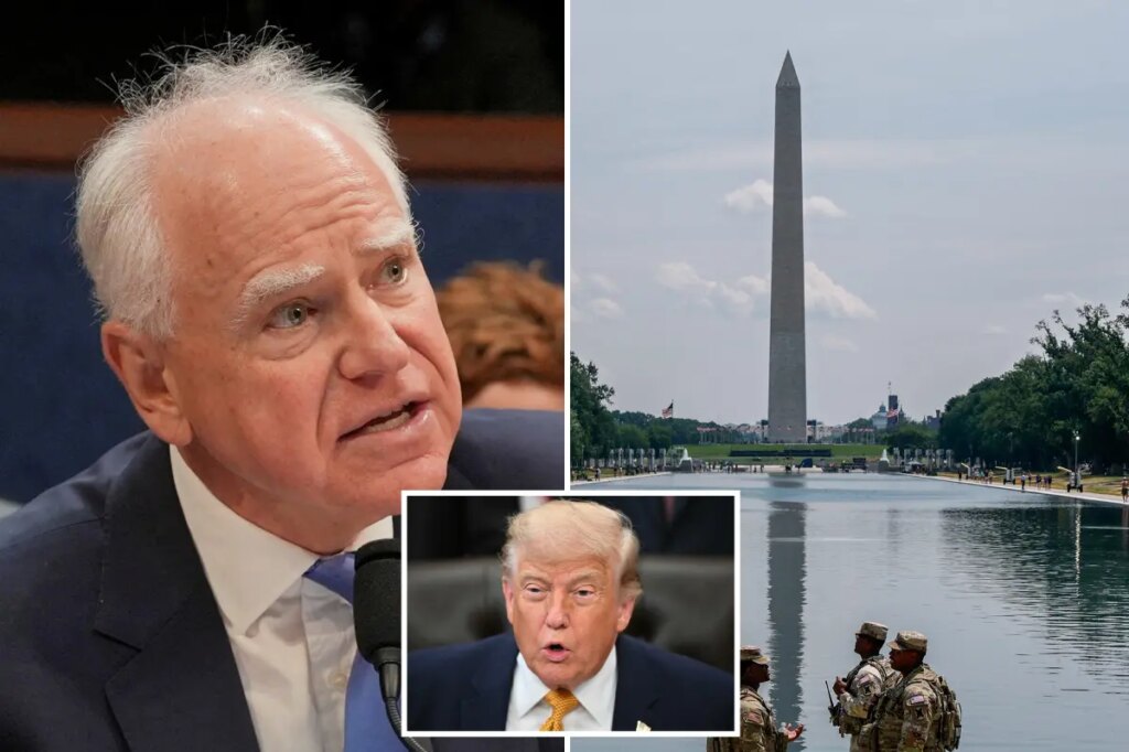 Tim Walz’s jab at Trump over Reflecting Pool draws fraud scandal backlash: ‘Sit this one out’