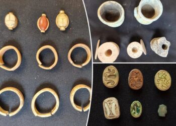 Ancient treasure cache discovered in biblical city from the Book of Genesis