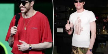 Newly single dad Pete Davidson draws attention at the opening of Pacha nightclub