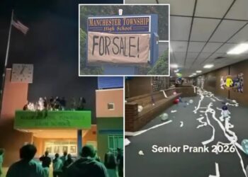 NJ students vandalize high school during wild ‘senior prank’ leading to suspensions, graduation bans