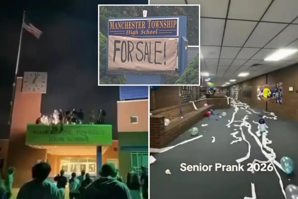 NJ students vandalize high school during wild ‘senior prank’ leading to suspensions, graduation bans