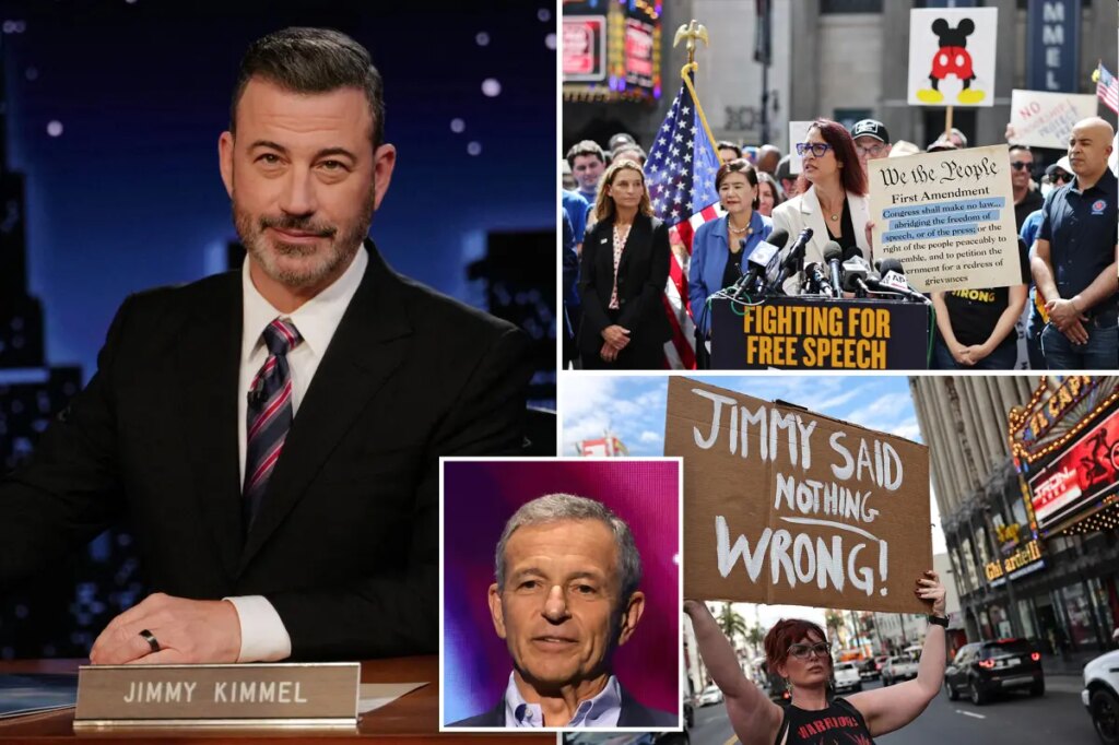 Bob Iger breaks silence on Disney’s suspension of Jimmy Kimmel over Charlie Kirk assassination comments