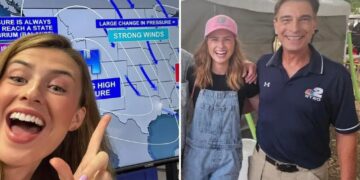 Fired ‘ray of sunshine’ meteorologist says bosses monitored her conversations with weatherman mentor