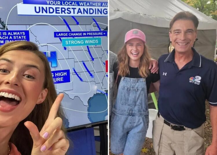 Fired ‘ray of sunshine’ meteorologist says bosses monitored her conversations with weatherman mentor