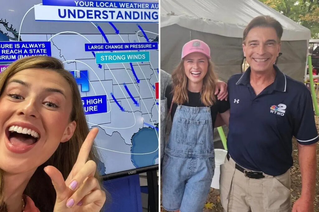 Fired ‘ray of sunshine’ meteorologist says bosses monitored her conversations with weatherman mentor