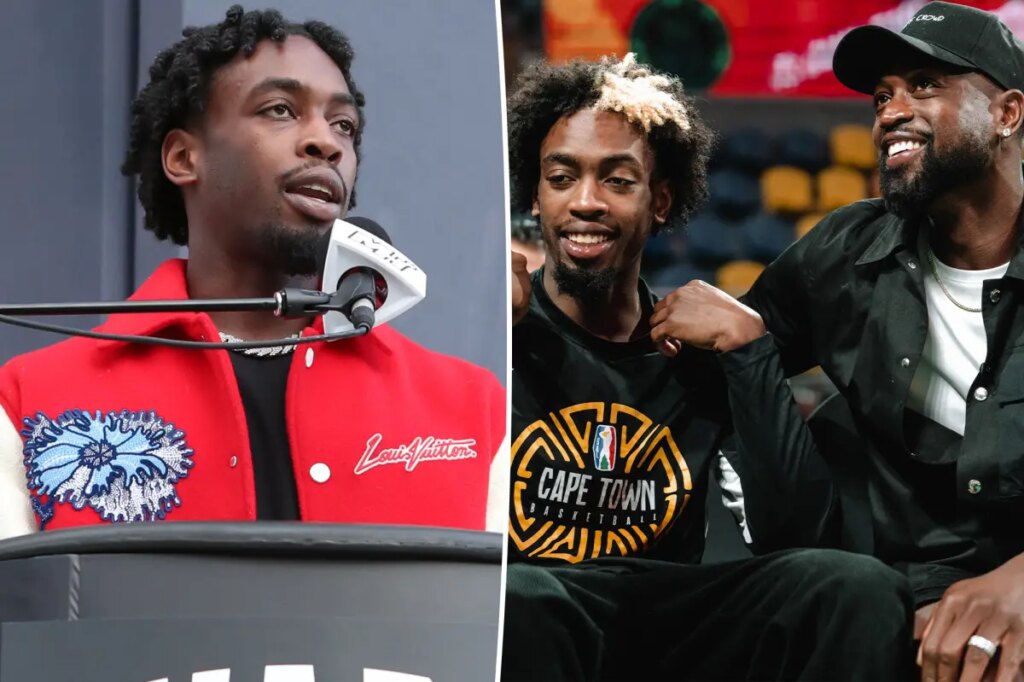 Dwyane Wade’s son Zaire arrested on suspicion of felony domestic violence