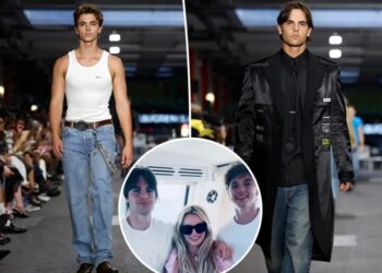 Britney Spears’ sons make runway debut at Paris Fashion Week