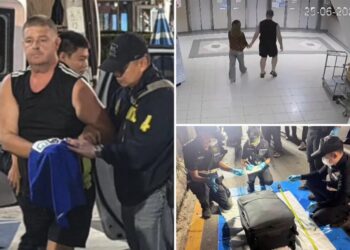 Cops arrest man covered in scratch marks after dead 17-year-old girl found in suitcase
