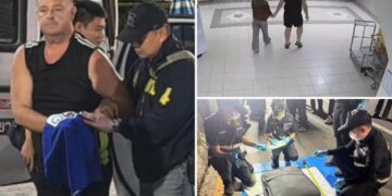 Cops arrest man covered in scratch marks after dead 17-year-old girl found in suitcase
