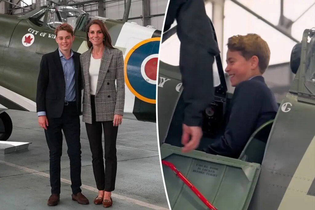 Prince George, 12, nearly towers over mom Kate Middleton as they step out for rare joint outing