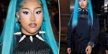 North West, 13, shows off new lip piercings during Paris Fashion Week