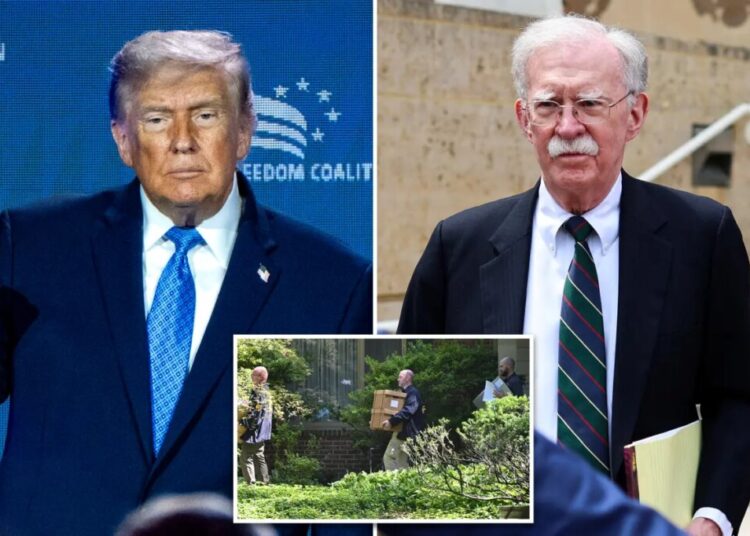 Trump unloads on ‘lunatic’ John Bolton after ex-aide pleads guilty in classified docs case